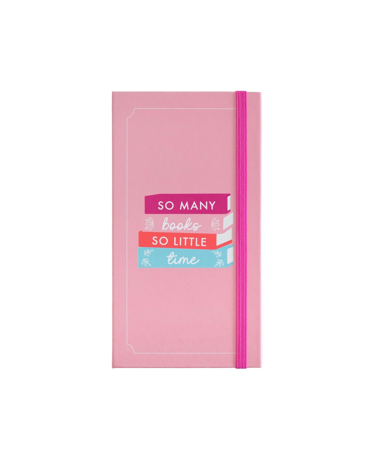 Jollity & Co. Book Club Paper Sticky Notes, Set of 8 - Pink Book Themed Sticky Notes