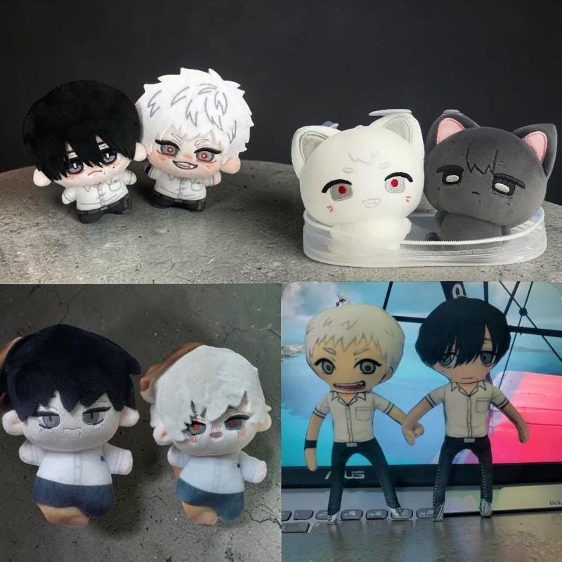 Nuovo The Summer Hikaru Died Tsujinaka Yoshiki Anime Carino Maumet Burattino Giocattolo Ciondolo Portachiavi Peluche Mascotte Regalo di Natale, Peluch