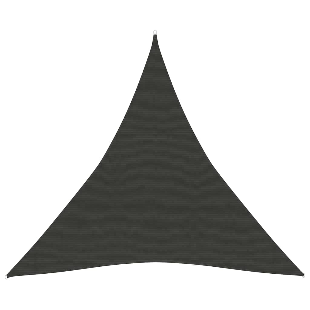 Helloshop26 - Sonnensegel/Sonnenschirm 160 g/m² 4 x 4 x 4 m HDPE anthrazit 02_0008933 Image