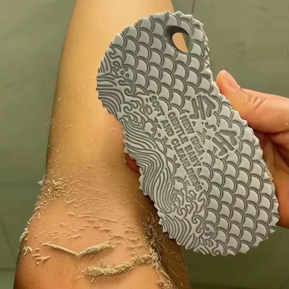 3D Magischer Kinder-Badeschwamm Körper-Peeling-Schwamm zur Entfernung Abgestorbener Haut Massagegerät Reinigungsbürste Duschschwamm Peeling-Schwamm Image
