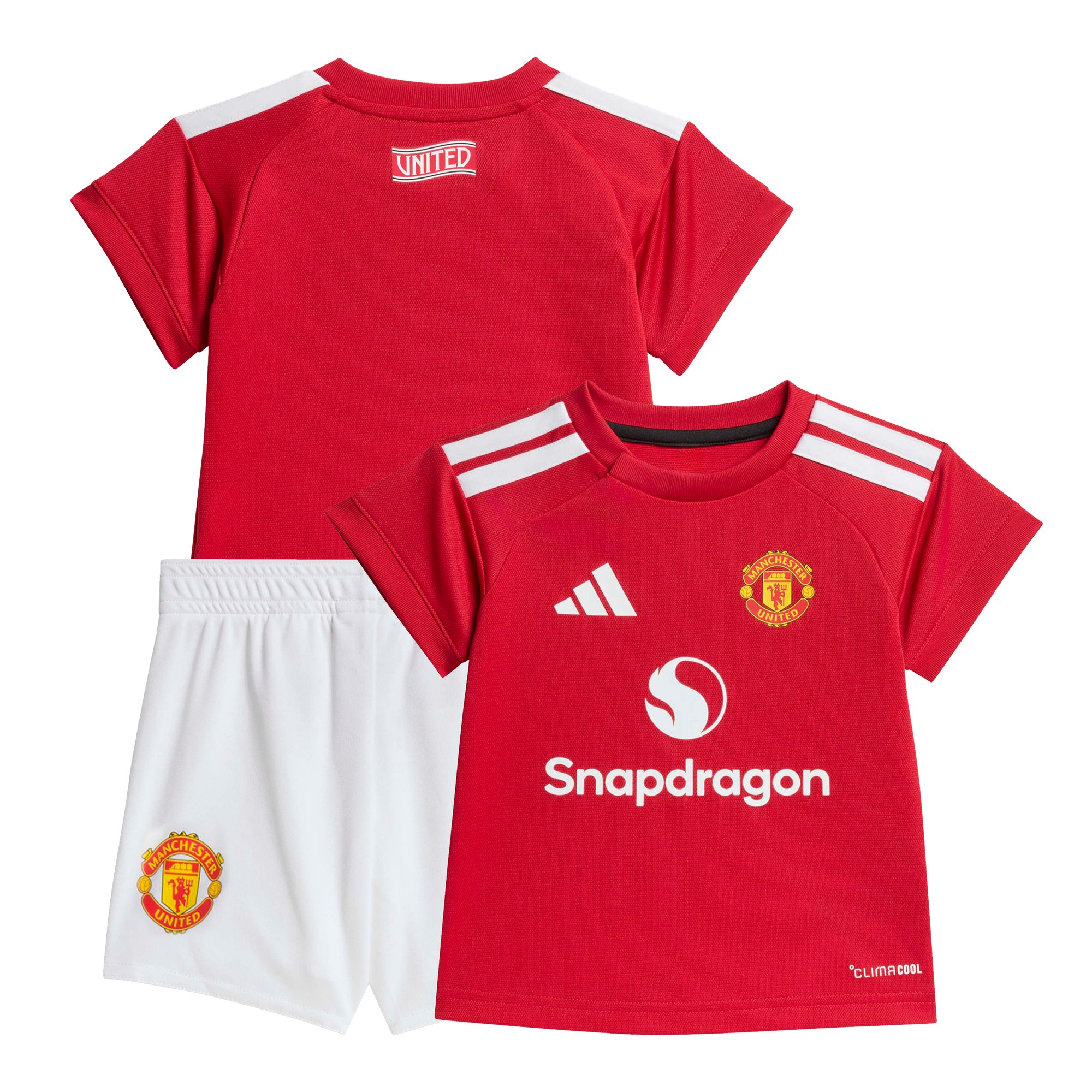 Baby-kit Domicile Manchester United adidas 2026-27 - unisexe Taille: 9-12 Months