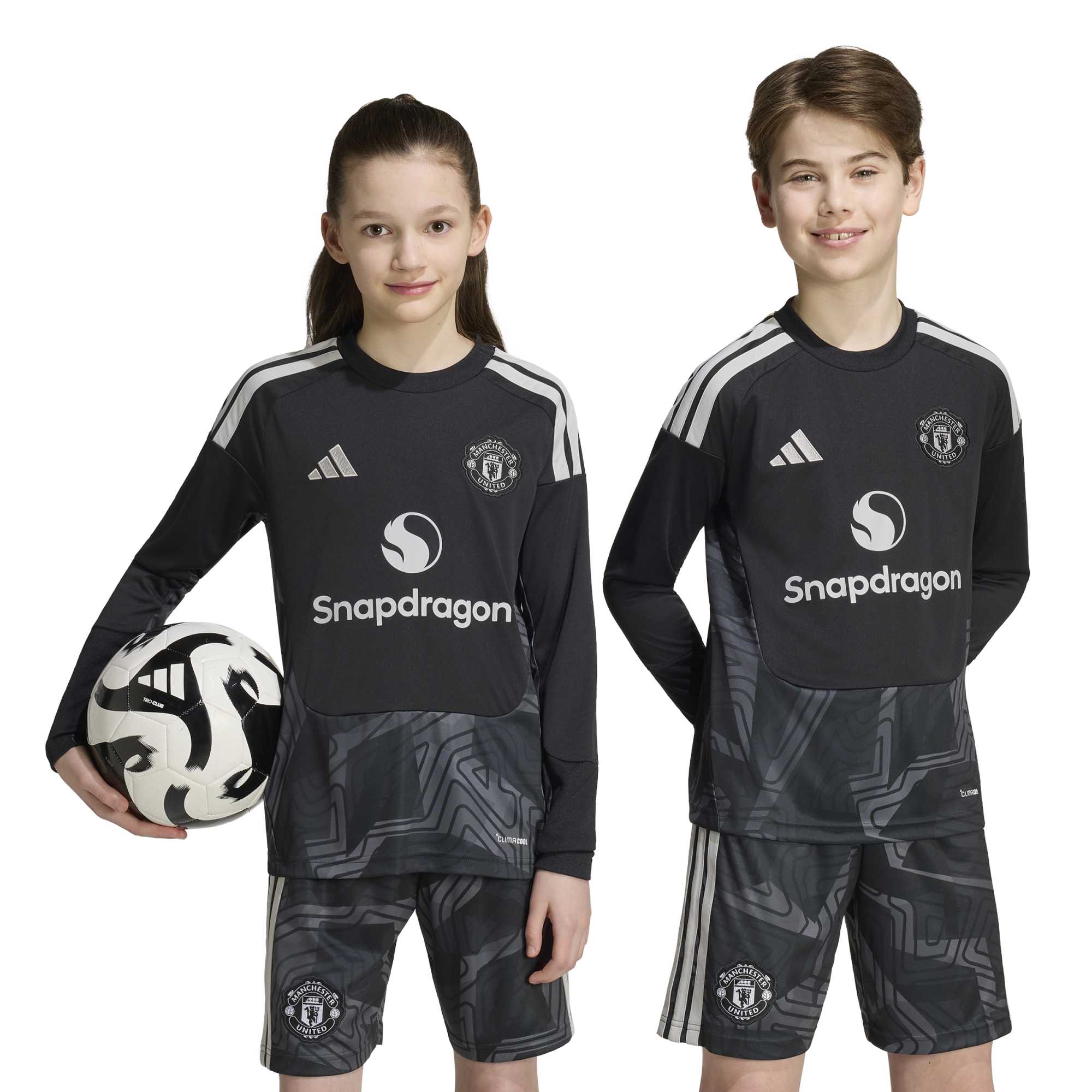 "Manchester United adidas Heimtorwarttrikot 2026-27 - Kinder - Langarm" Image