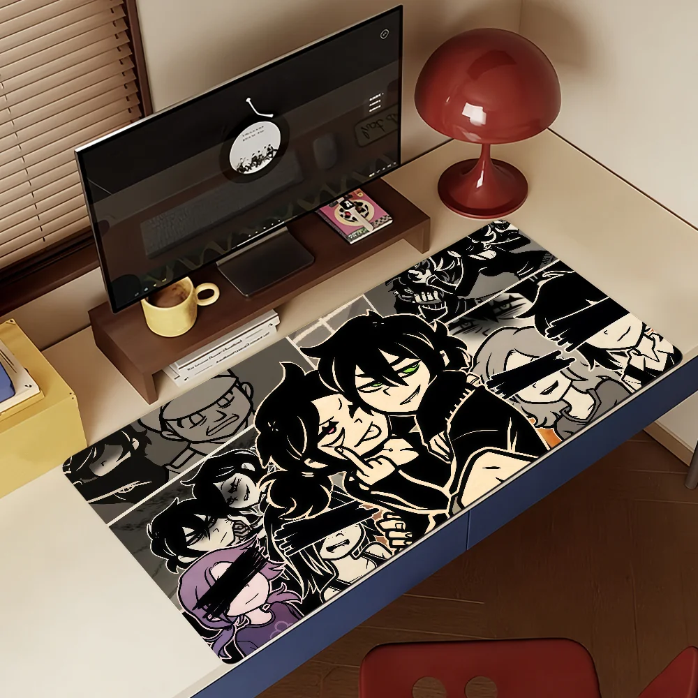 Game The Coffin of Andy and Leyley Mauspad, rutschfeste Gummi-Computermatte, Gamer Balance Decoracion Schreibtischunterlage, Laptop, Büro, groß Image