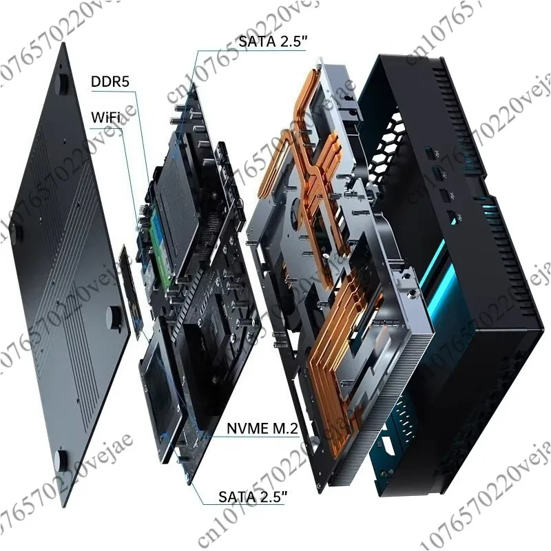 Für Linux Gaming-PC Desktop-Computer WiFi6 Superangebot 14. Generation Gamer Mini-PC I9 14900F I7 14700F NVIDIA RTX 4070 12G 4060Ti