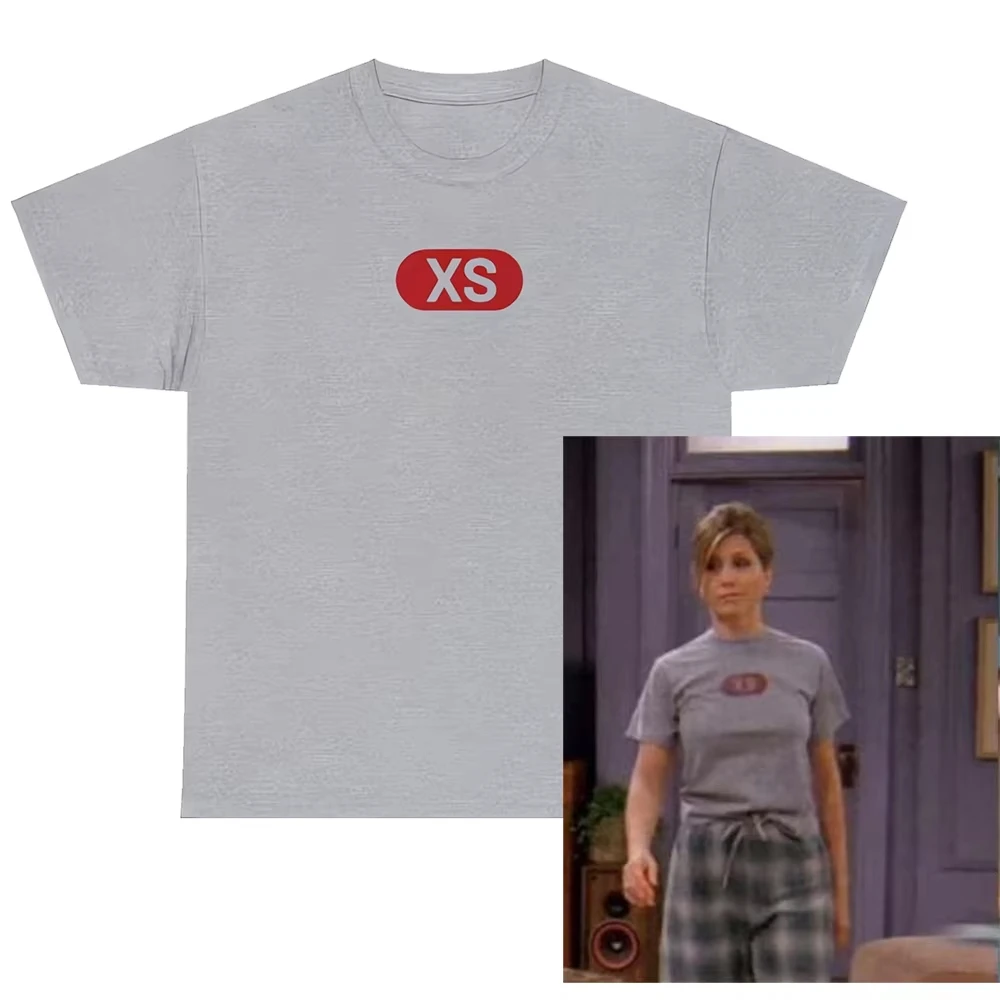 Rachel Green XS T-Shirt, von der TV-Serie „Friends“ inspiriert, Retro 90er-Jahre-T-Shirt, Damen-Wochenend-Shirt, passendes Halloween-Cosplay-Shirt, Geschenk für Freunde-Fans Image