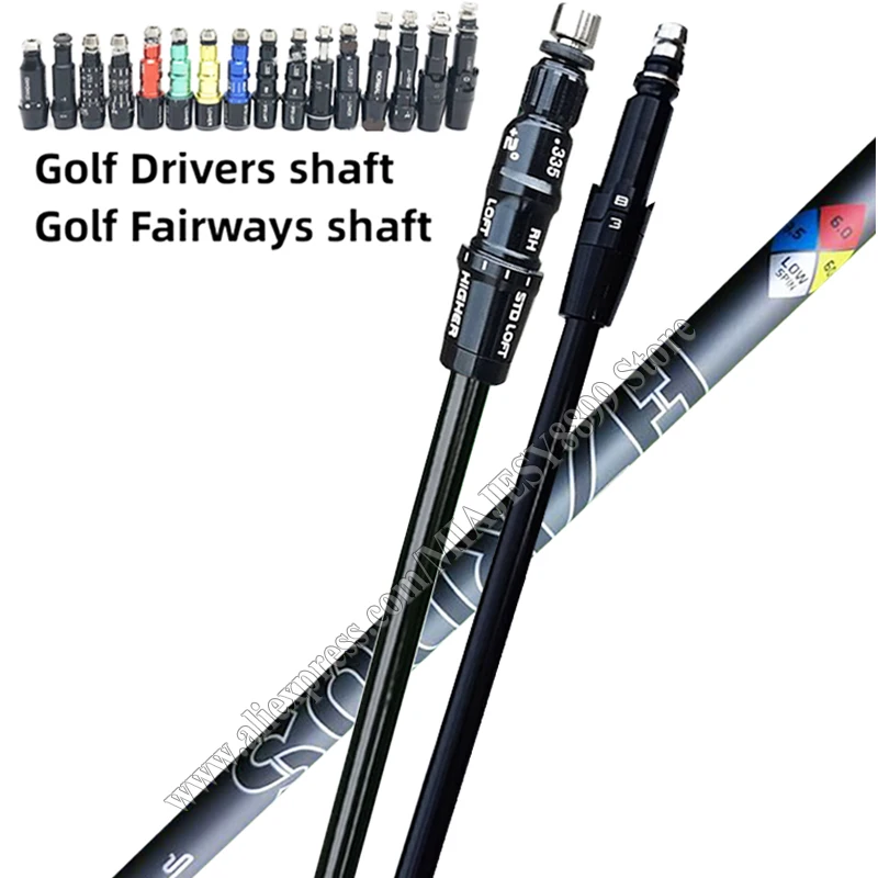 Golf Driver Schaft X HZRDUS 6.5/6.0 Graphitschaft Golfschläger Driver Holz Golfschaft Serie Kostenlose Montagehülse Golfzubehör Image