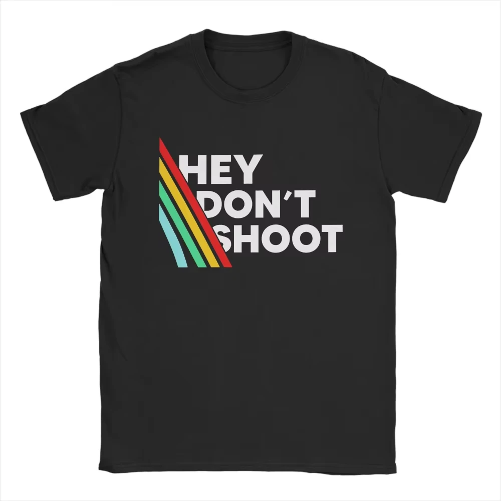 2026 Arc Raiders Hey Don't Shoot T-Shirt Sommer Hip-Hop T-Shirts für Männer und Frauen Baumwolle O-Ausschnitt Übergroße Kleidung Hochwertige Oberteile Tee