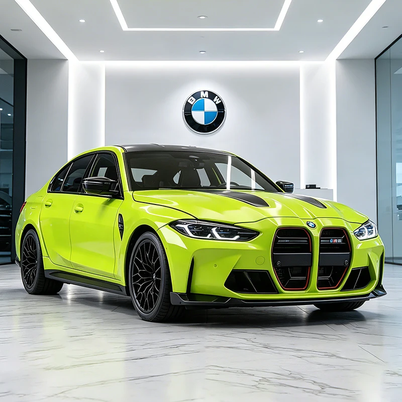 1:18 BMW M3 G80 CS LCI Mpower Supersportwagen Legierung Auto-Modelle & Spielzeugfahrzeuge Automodell Miniaturmodell für Kinder Image