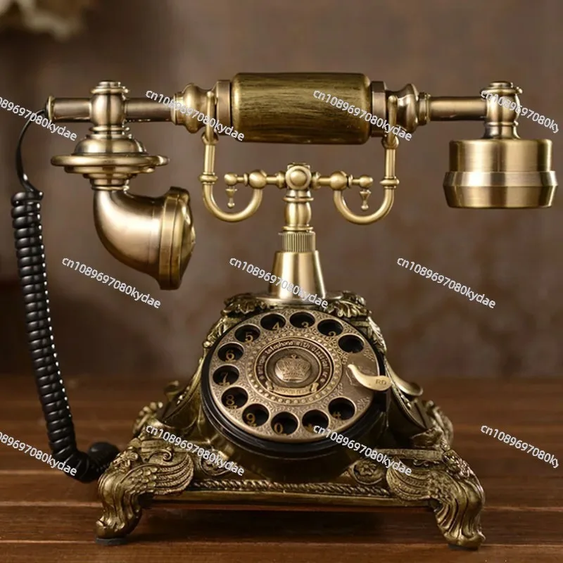 Boutique European antique telephone retro dial landline