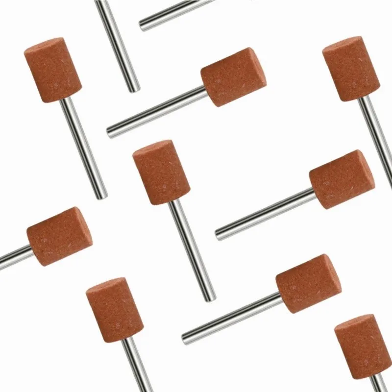 5 Stück Schleifsteine, langlebige 1/8-Zoll-Schleifbits mit universellem Schaft, für Kunststoff- und Steinbearbeitung in der DIY-Werkstatt Image