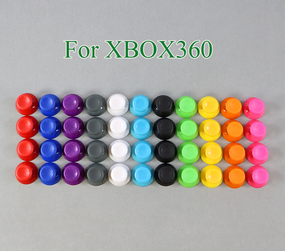20pcs New FOR XBOX 360 3D Analog Stick Cover Plastic Thumbstick Joystick Mushroom Cap For Xbox360 Wireless Controller