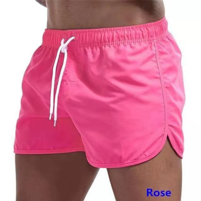 2025 Sommer Neue Herren-Badeshorts Strandkleidung Sexy Badeanzug Herren-Badehose Niedriger Bund Atmungsaktive Strandkleidung Surfen Image