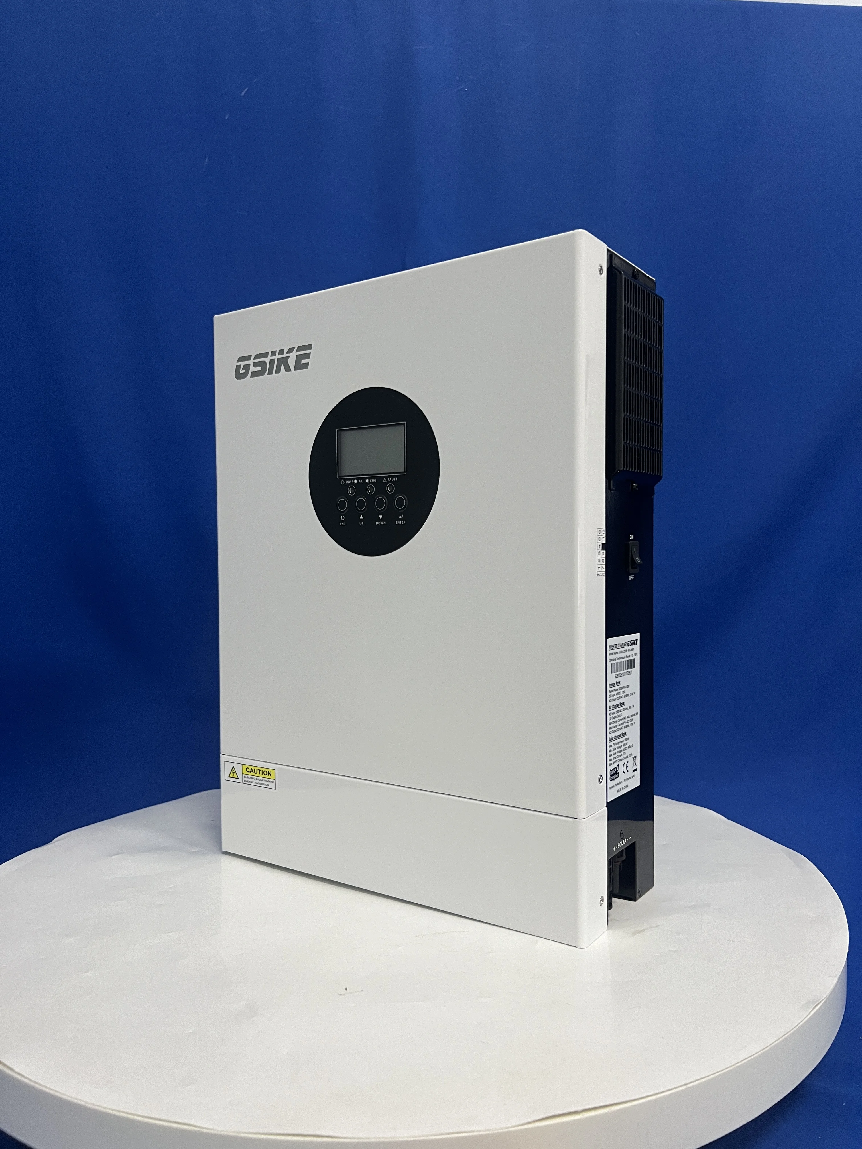 Onduleur Solaire Hybride GSIKE 6.2KW 48V 230VAC, Contrôleur de Charge Solaire MPPT WIFI, Onduleur Solaire Hybride à Onde Sinusoïdale Pure, Onduleur Solaire Photovoltaïque Hors Réseau 230Vac, Onduleur