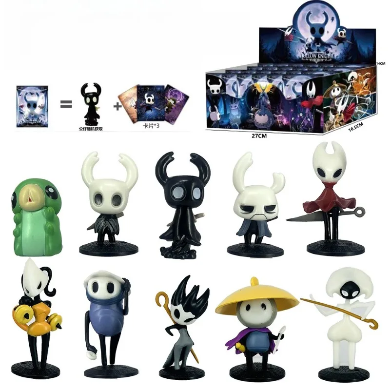 Hollow Knight 1-24 Blind Box Actionfigur, Spielfigur Der Ritter/Hornet Anime-Figur, Sammlermodell, Geschenk-Blindbox-Spielzeug Image
