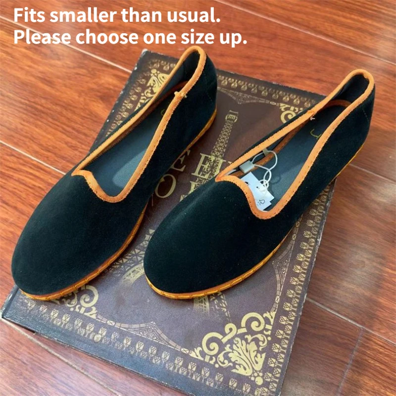Lässige flache Schuhe für Damen 2023, samtweiche Leinwand, schwarze Slipper, Frühlings-Herbst-Slipper, flache Damenschuhe im Angebot, neu