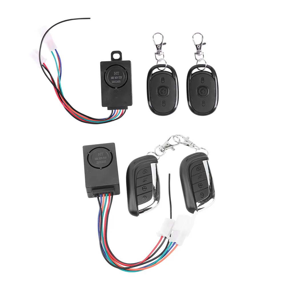 E-Bike-Alarmsystem Elektro roller Sicherheit Anti verlorene Fernbedienung Alarm Image