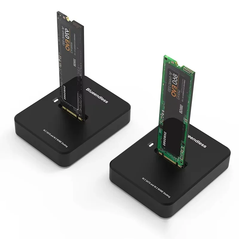 Externes SSD-Festplattengehäuse M.2 SSD-Gehäuse mit 10G Online-Lese- und Schreibgeschwindigkeit für M.2 NVME SSD-Dockingstation für Computer Image