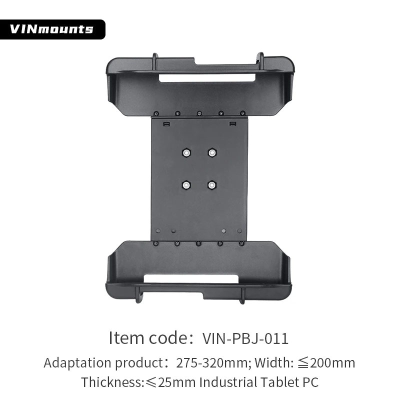 VINmounts Tablet-Halterung für Panasonic FZ-G1, 320 x 200 mm, 25 mm dick, robuste, verstellbare Halterung, Kugelkopf nicht im Lieferumfang enthalten Image