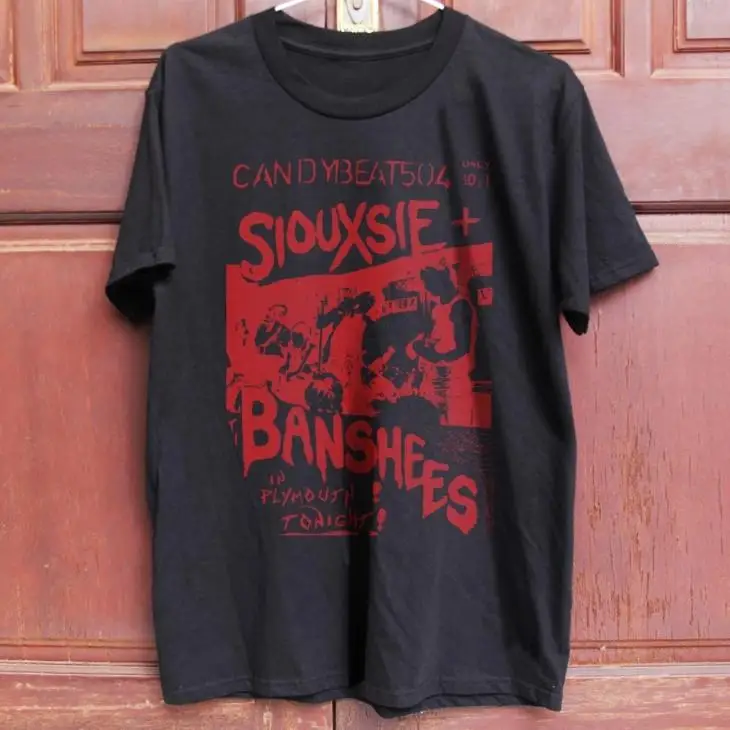 Siouxsie and The Banshees Shirt, 90er-Jahre-Gothic-Band-T-Shirt, Gothic-Kleidung, süße Retro-Band-Shirts, Grunge-Grafik-T-Shirt, Goth-Musik-Shirt
