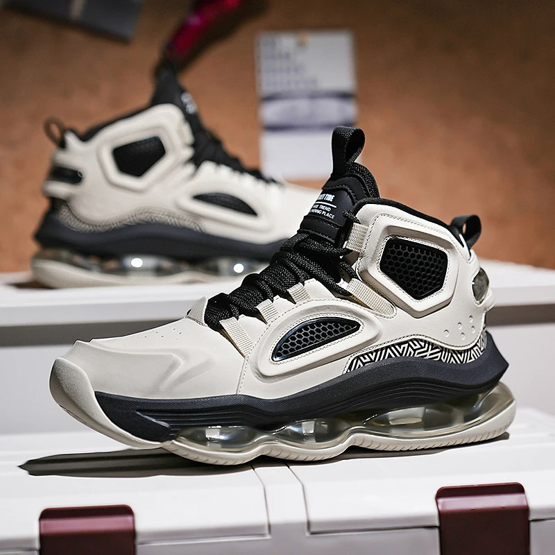 Scarpe sportive da uomo Scarpe da corsa traspiranti Assorbimento degli urti Scarpe con cuscino d'aria Scarpe da basket Scarpe casual Scarpe da uomo