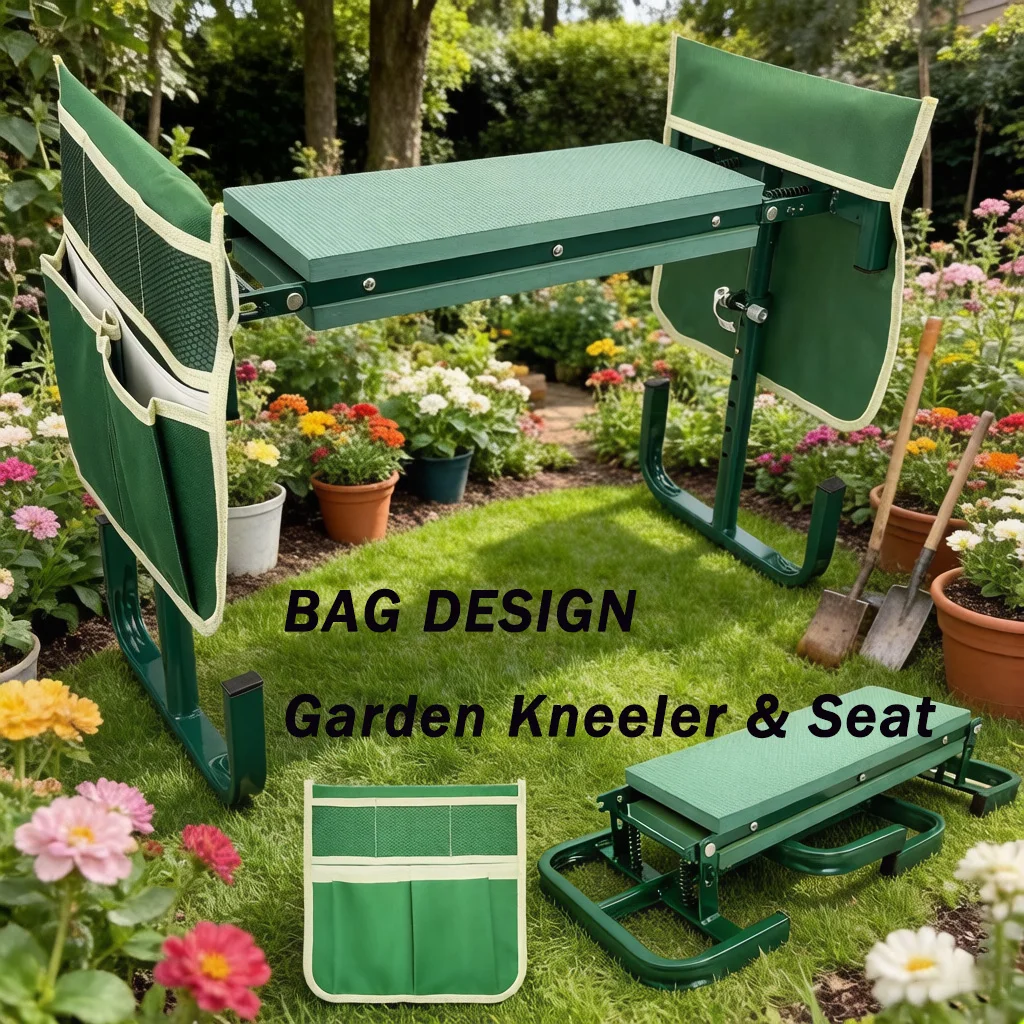 Genouillères de jardin, tabourets de jardin portables antidérapants, chaises de jardinage d'extérieur, pour travaux de plantation en cour
