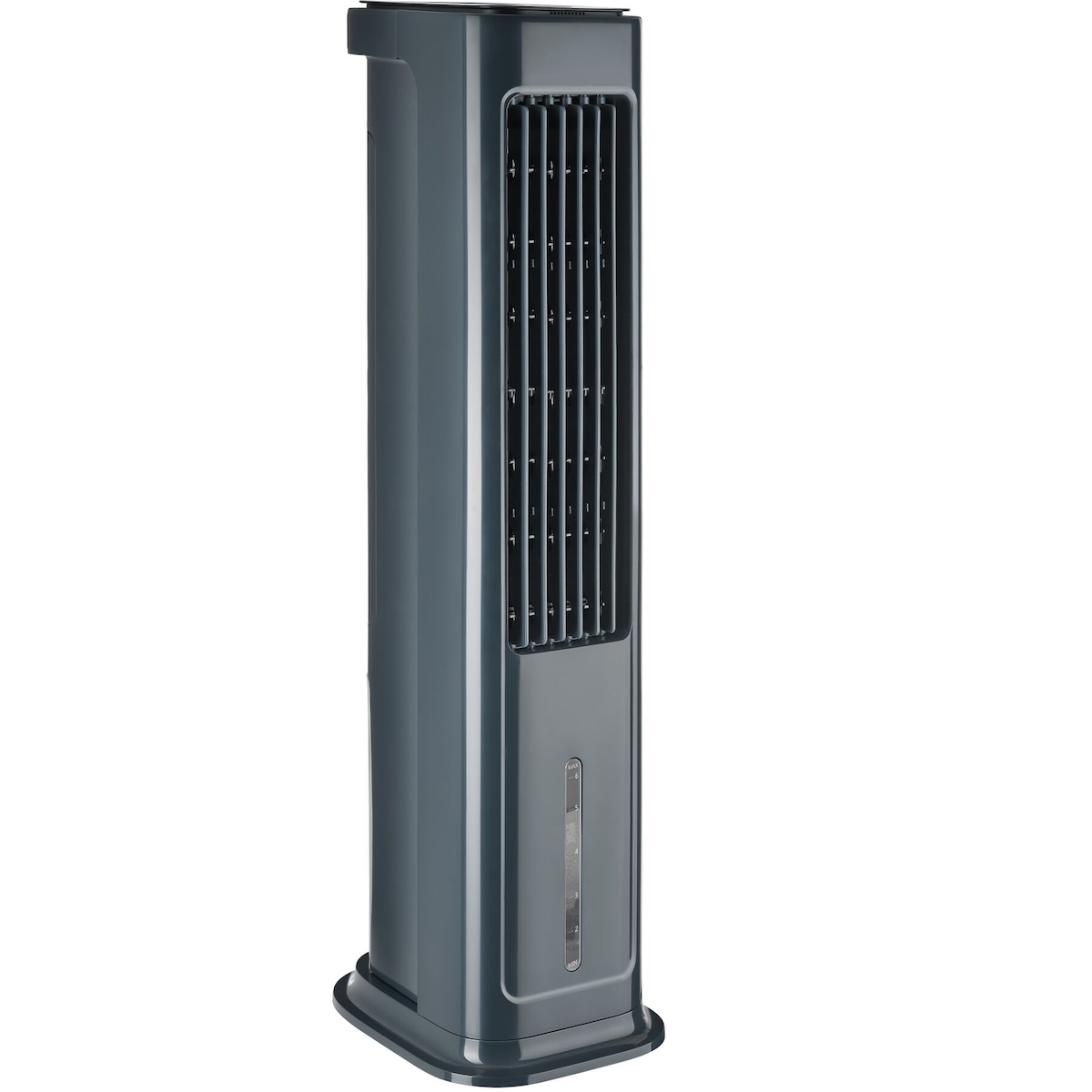 TecTake GmbH tectake Luftkühler Alaska 4in1 mobiles Klimagerät Luftbefeuchter Ventilator 23x29x86cm Anthrazit Grau Image
