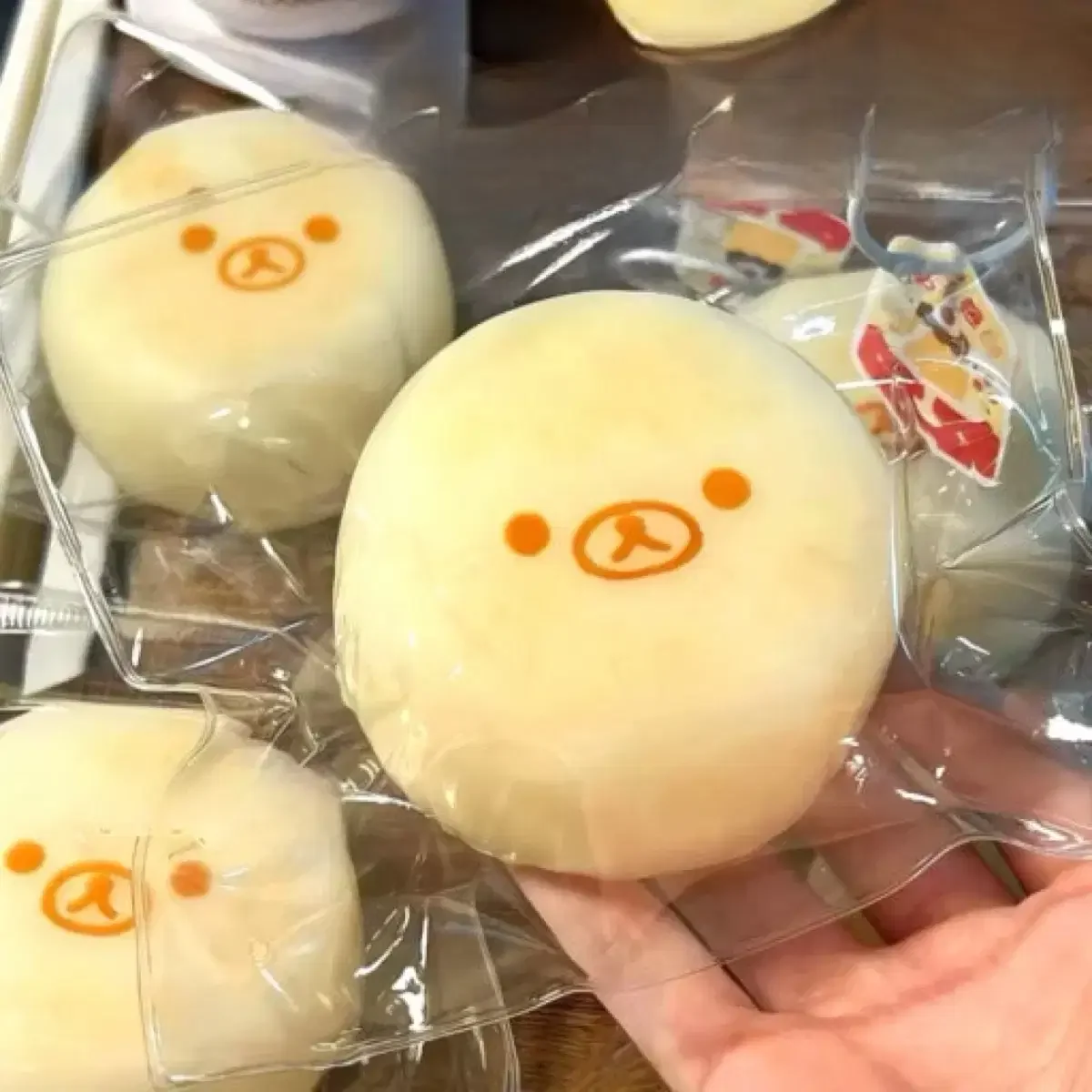Lebensmittelechtes Silikon-Squishy: Handgemachter Bär mit Butter-Textur, Maltose Slow Rebound Stressball, Ästhetisches Taba Sensorisches Fidget-Spielzeug Image