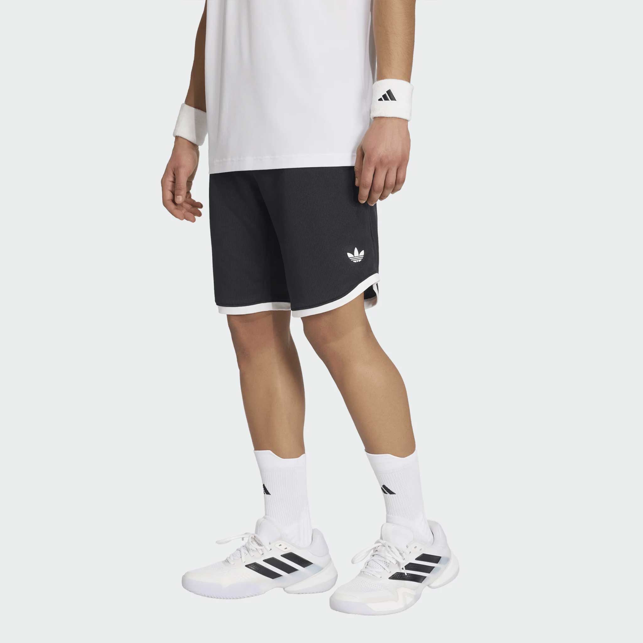 adidas Classic Shorts Men's Tennis Apparel Black