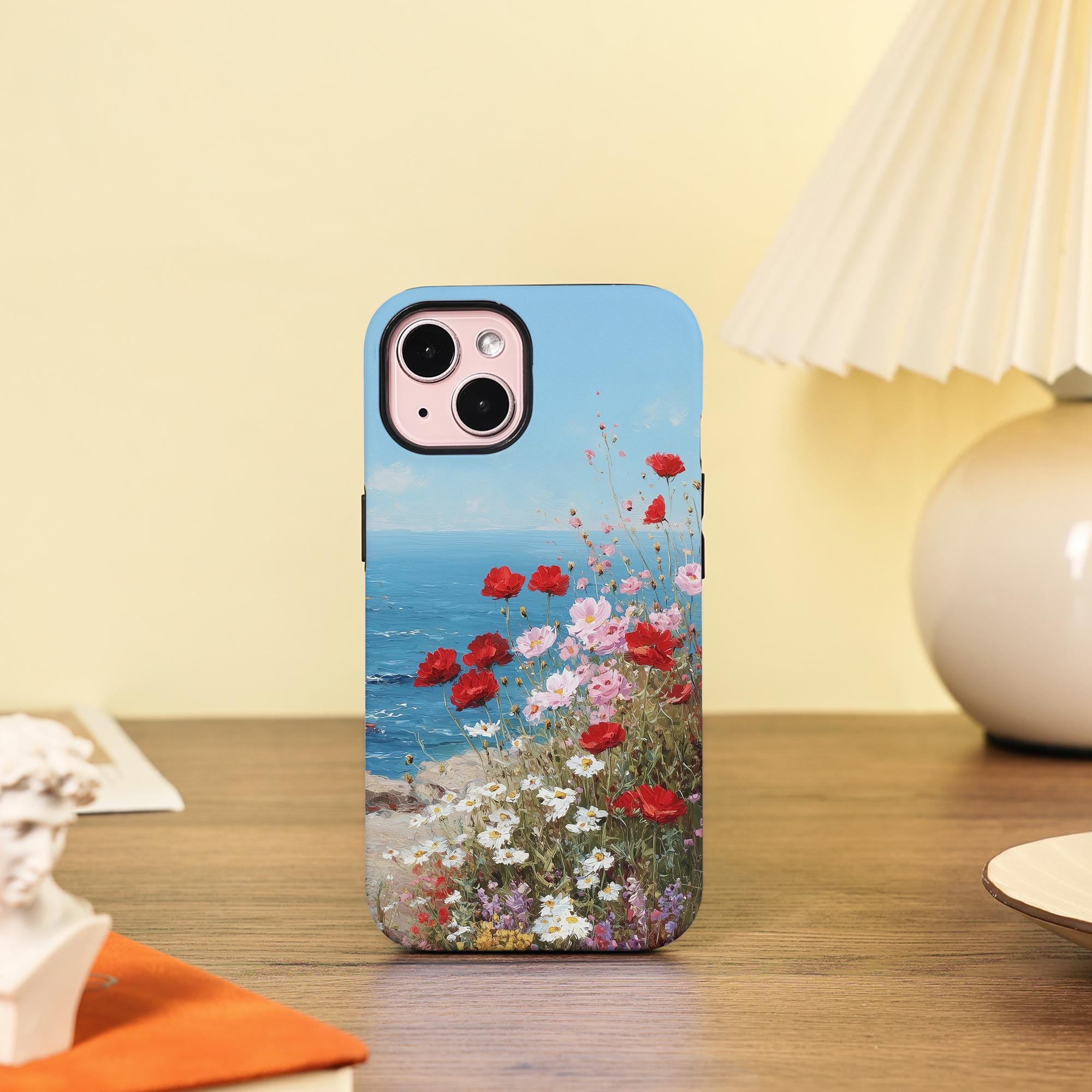 Custodia rigida Blue Sea per iPhone 17 Pro Max 17 Air 17 Pro 16/15/14/13/12 pro max 16 15 14plus 16e 17e 12/13 mini XS X XR SE