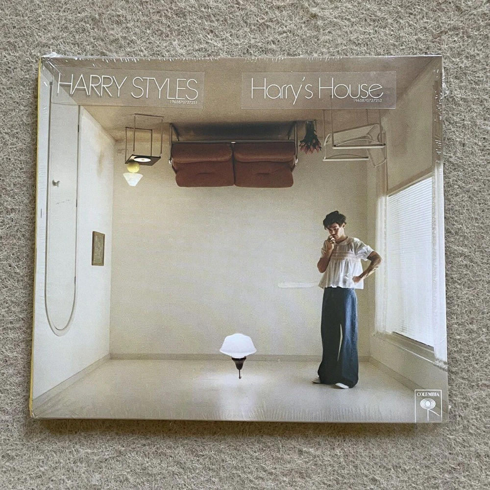 Harry Styles Harrys House CD-Album 2022 Grammy-Gewinner As It Was Pop-Rock-Musik 13 Tracks Late Night Talking Neu Versiegelte Schallplatte Image