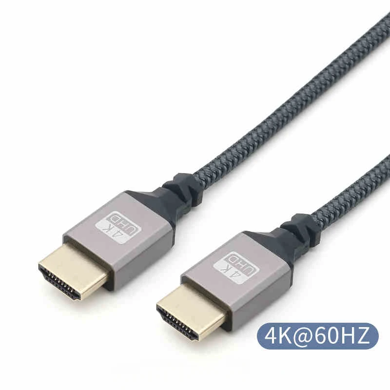 10m/7,5m/5m/3m/30cm V2.0 4K HD-kompatibles Kabel, vergoldeter Stecker, kurzes Verbindungskabel 1080P für TV-Box, Computermonitor Image