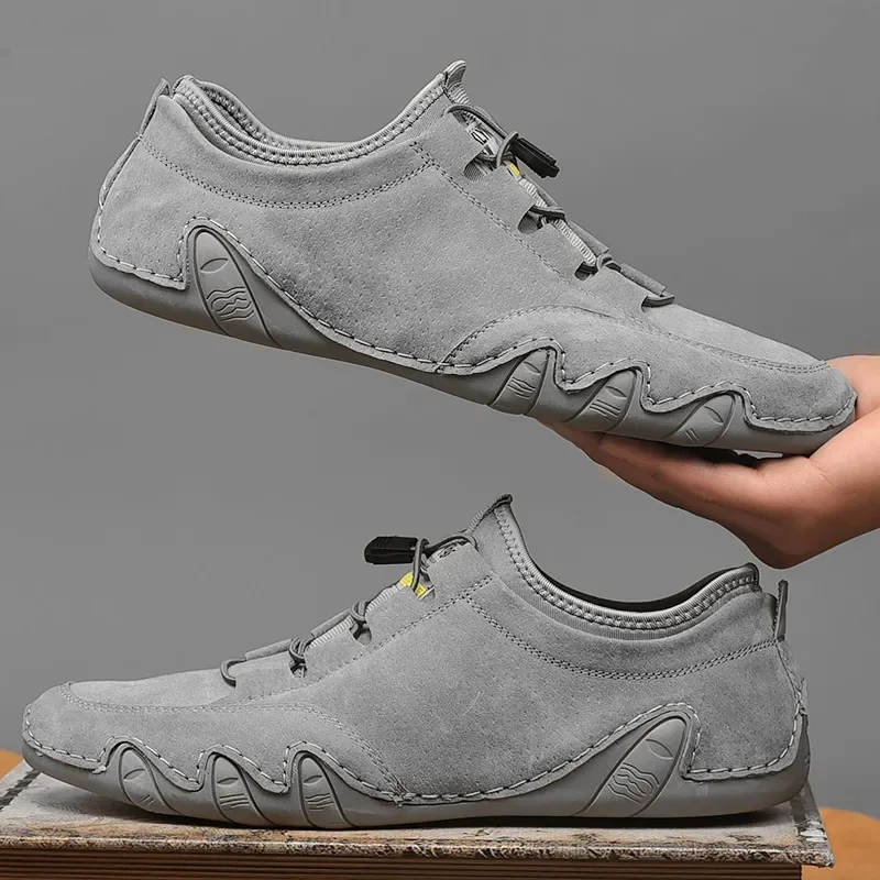 VIP Link Männer Turnschuhe Luxus Marke Mode Casual Schuhe Wohnungen Große Größe Mann Fahren Schuhe Bequeme
