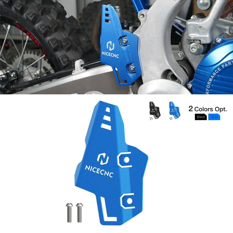 Für Yamaha YZ 125 2009-2024 YZ250 1999-2024 YZ250F 2009-2011 YZ450F WR250F WR450F YZ125X YZ250X Hinterer Bremszylinder-Schutz Image