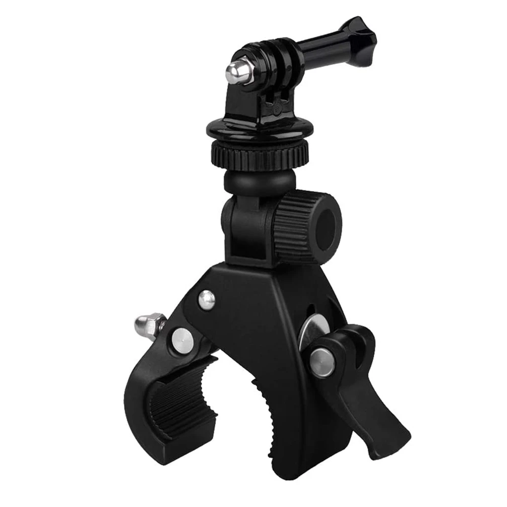 Fahrrad Kamera Halterung Fahrrad Motorrad Lenker Griff Bar Stativ Clip Adapter Action Kamera Teil Für Gopro Hero 11 10 9 8 7 Image