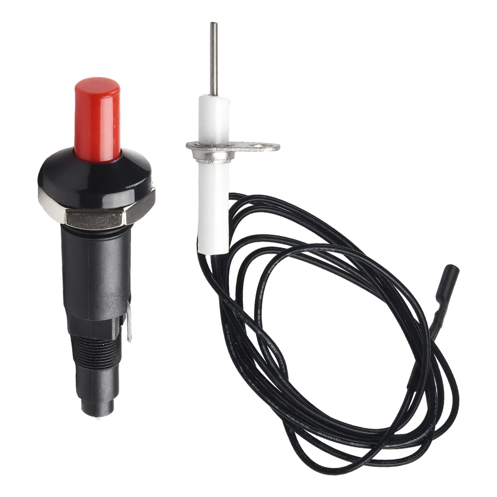 Piezo-Funkenzündung mit Kabel, Druckknopfzünder für Gasgrill, Grill, Küche, Outdoor, Herd, elektrischer Zünder Image