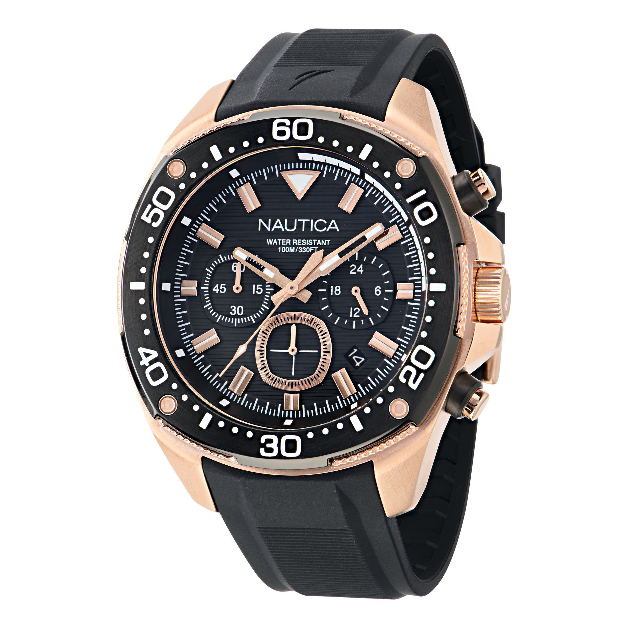Nct Blue Sail Chronograph Silicone Watch
