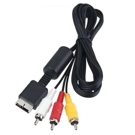 GJX 2026 New Composite Av Cable Cord Stereo Composite Video Tv Adapter Cable for Composite 3 Av Cable for Tv Dvd Vcr Game Console