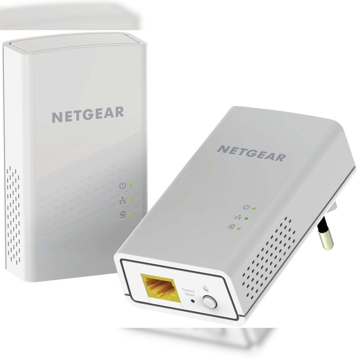 Netgear Powerline PLW1000 - Powerline Adapterkit 1GbE, HomePlug AV (HPAV) Image
