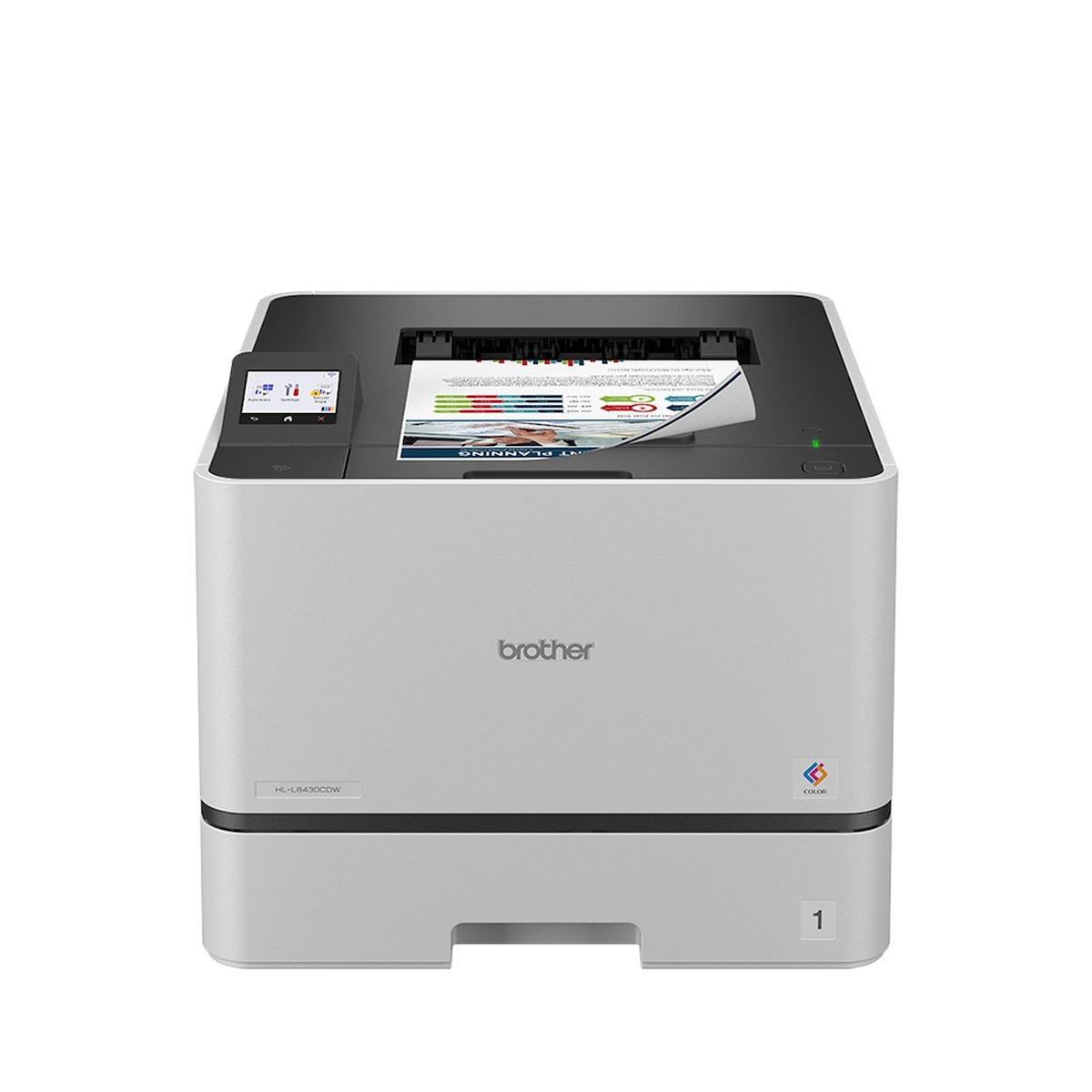 Brother HL-L8430CDW, Laser, Farbe, 2400 x 600 DPI, A4, 31 Seiten pro Minute, Doppelseitiger Druck Image