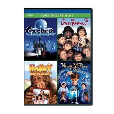 Casper/The Little Rascals/Harry and the Hendersons/Nanny McPhee DVD