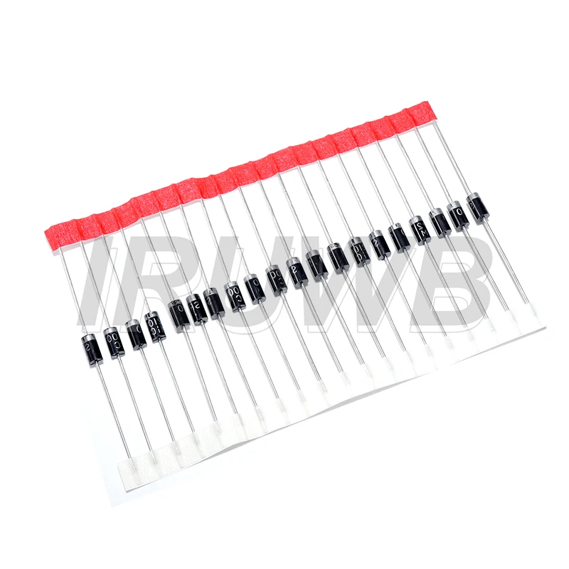 20 Stück DO-15 27 Schottky-Diode SR3100 MBR3100 SR5100 SR5200 SR2100 SR2200 SR3200 SR560 SB560 SR240 SR260 SR540 Image