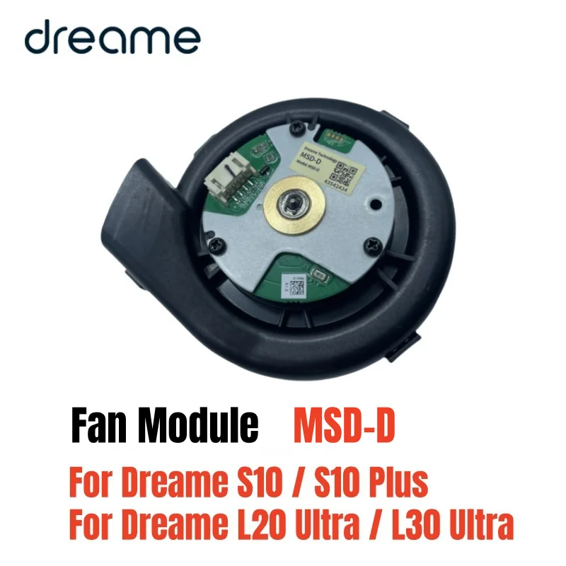 Original Lüftermodul MSD-D für Dreame L20 Ultra/ L30 Ultra/ S10/ S10 Plus Roboter-Staubsauger Ersatzteile Lüftermotor-Zubehör Image