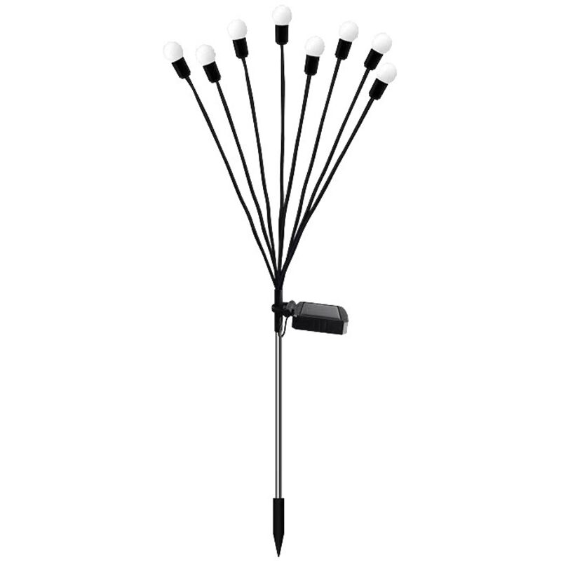 Luci Solari A Forma Di Lucciola Per Esterni, 1 Pezzo, 10 Luci Solari A Led A Forma Di Lucciola Per Esterni, Luci Solari Da Giardino, Luci Solari A Forma Di Lucciola Impermeabili