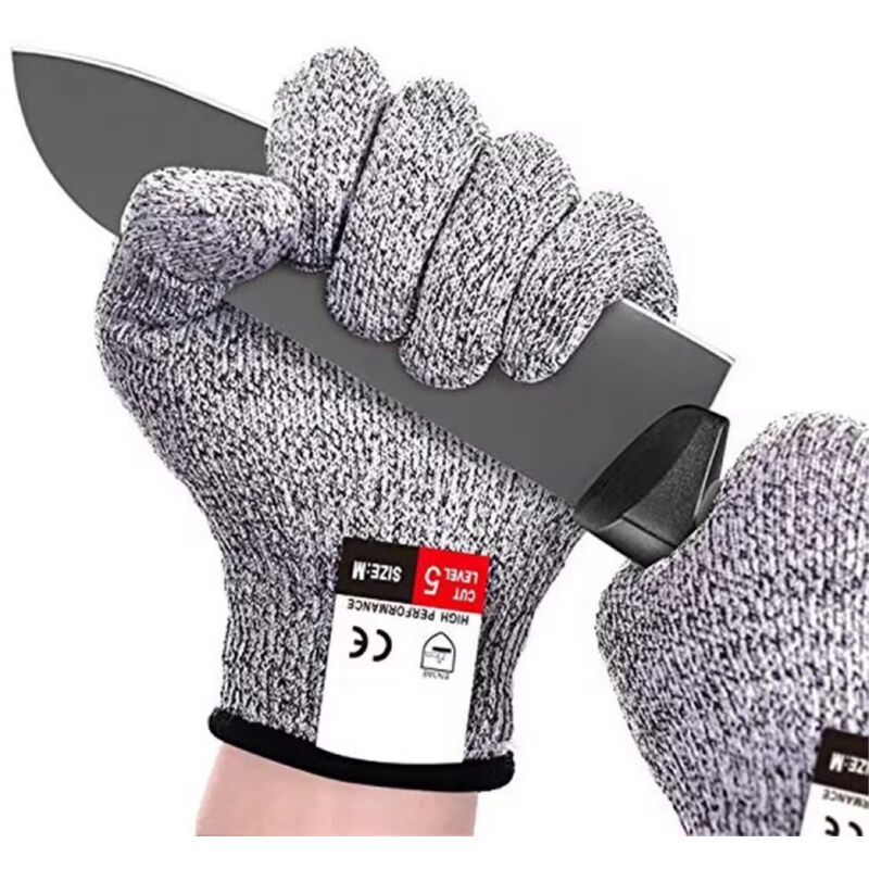 Guanti Resistenti Al Taglio Guanti Professionali Resistenti Al Taglio Ad Alta Protezione, Guanti Da Lavoro Di Sicurezza In Cucina Guanto Oyster, Guanti Di Livello 5, M