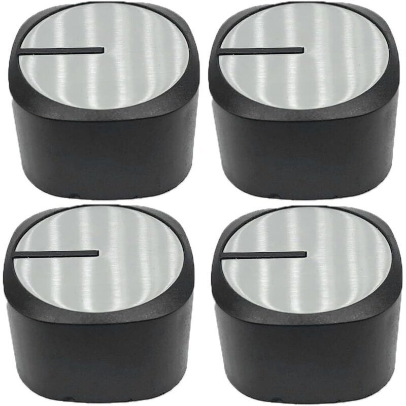 4 Manopole Per Piano Cottura, Manopole Di Controllo Universali, Manopole Per Fornelli, Manopole Per Piano Cottura A Gas, Adatte A Quasi Tutti I Fornelli, Piani Cottura, Forni E Fornelli A Gas (6 Mm)