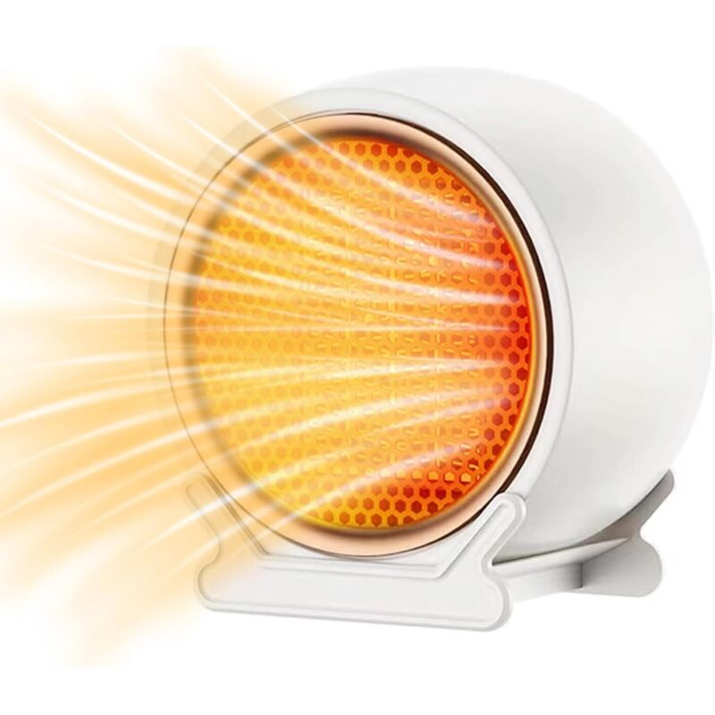 Riscaldatore Elettrico A Basso Consumo, Termoventilatore In Ceramica Da 1200 W/2000 W, Mini Riscaldatore Elettrico Portatile Da 220 V, Riscaldamento Rapido Ptc, Senza Luce E A Basso Rumore, 2 Modalità