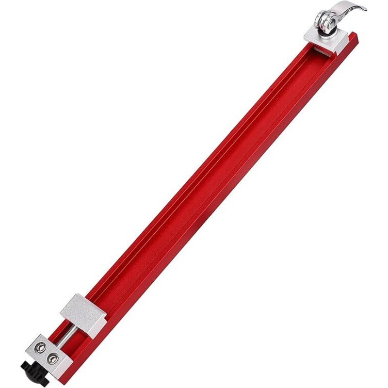 Base Di Guida Per Macchina Da Taglio, Binario Di Guida Regolabile Per Sega Circolare, Morsetto Di Posizionamento In Lega Di Alluminio Per Fresatura E Taglio Di Seghe Circolari (rosso)