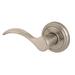 Baldwin Tobin Single Dummy Door Lever 2.8 H x 4.8 W in gray in Satin Nickel | 2.8" H X 4.8" W | Wayfair 351TBLLHRDB15CP