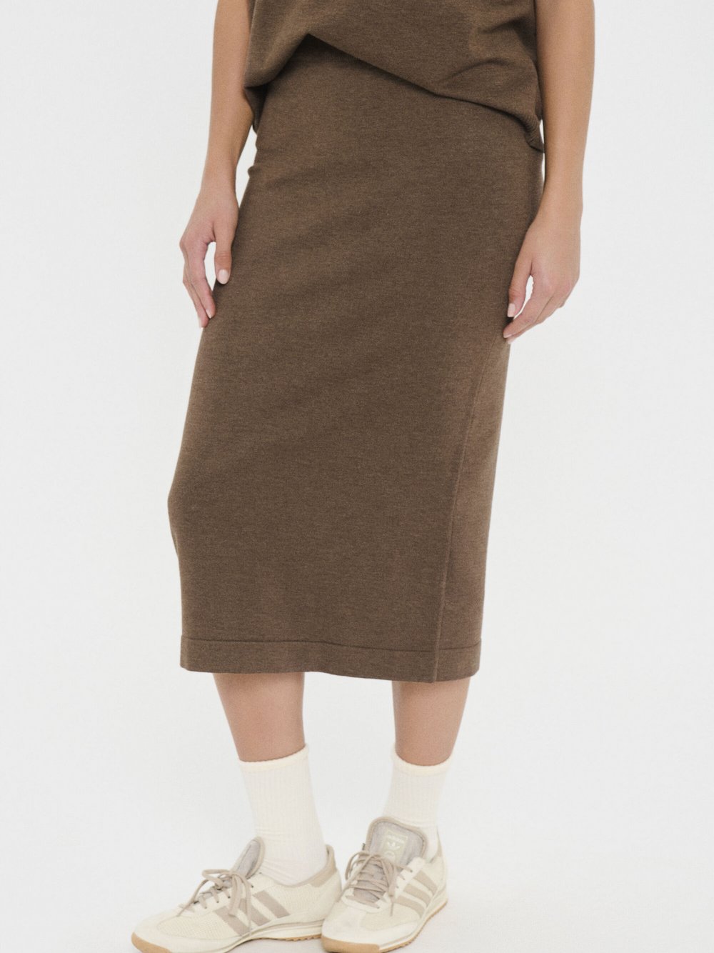Saint Tropez Rock MilaSZ Mittlere Taille Damen nougat, S