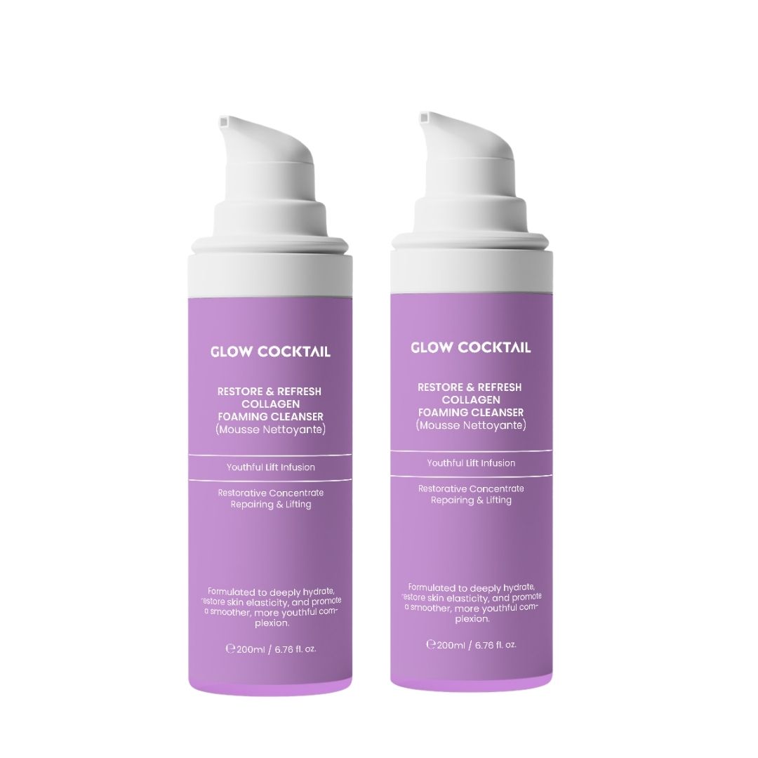 Glow Cocktail Duo detergente al collagene Restore & Refresh 400 ml